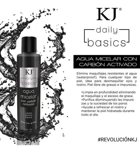 Daily Basics Agua Micelar
Con Carbon Activado | KJ