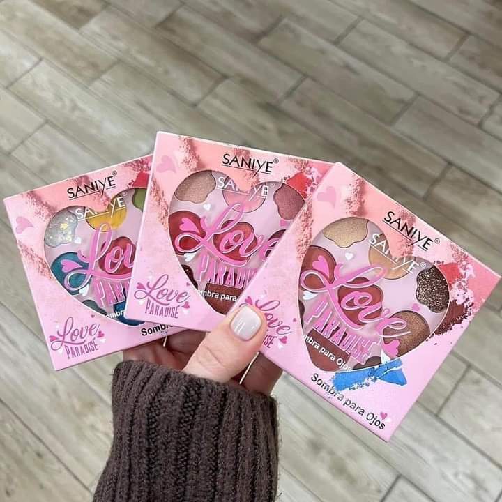Paleta Love Paradise | SANIYE