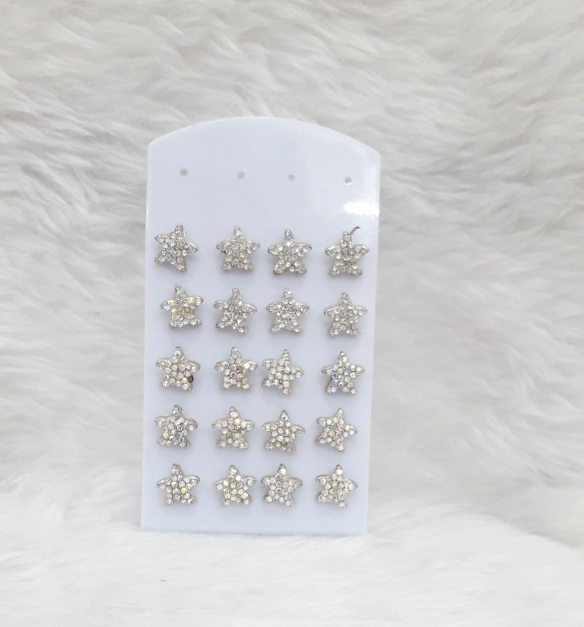 Aretes estrella con piedras | Joyeria fina