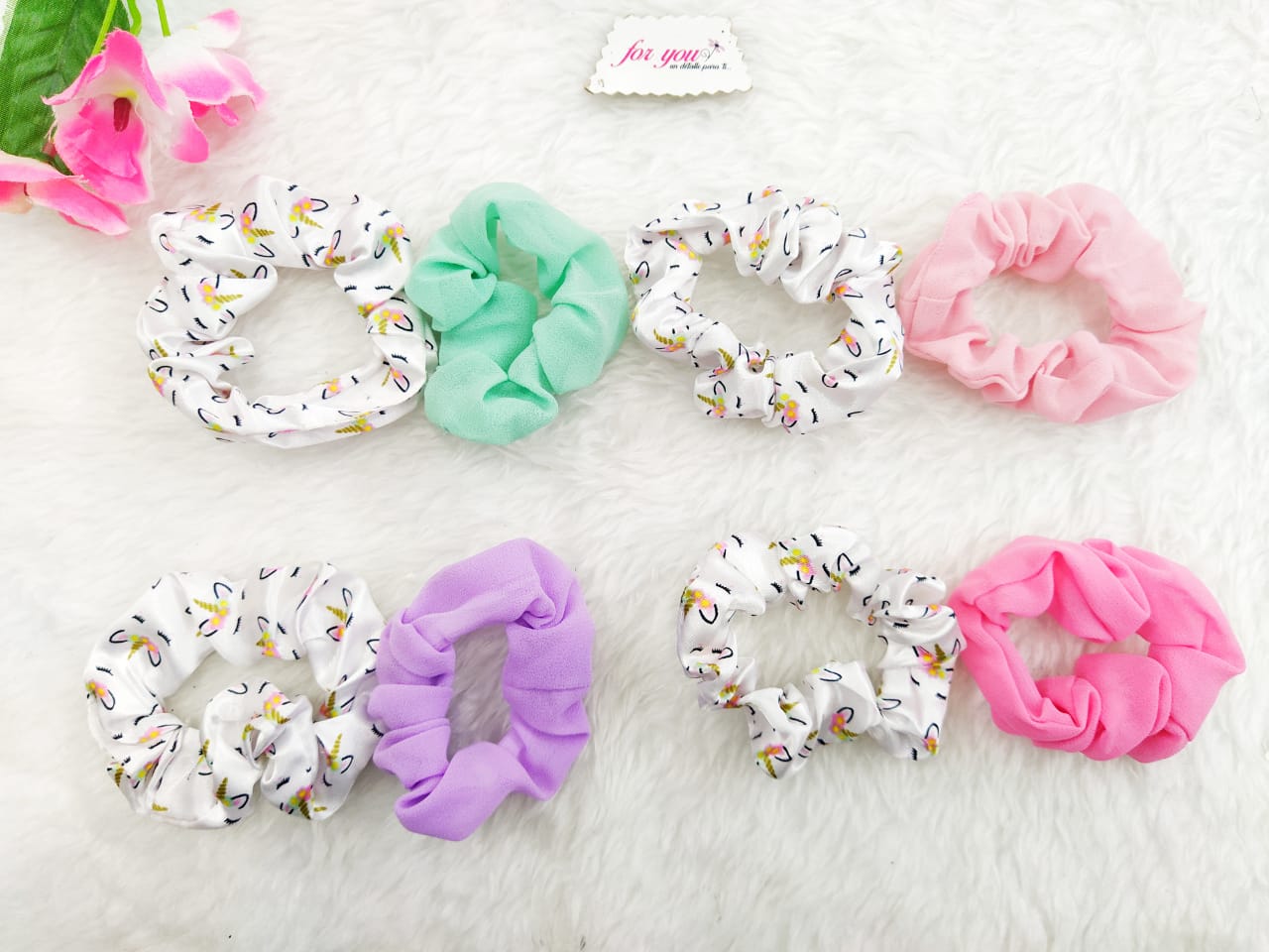 Scrunchies/donas para el cabello | ForYou