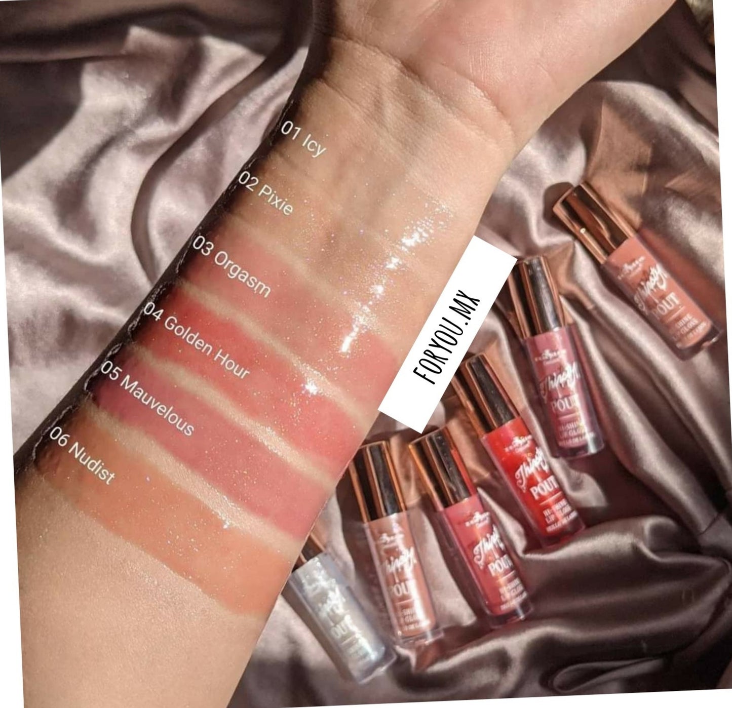 DUO GLOSS THIRSTY POUT HI-SHINE | ITALIA DELUXE