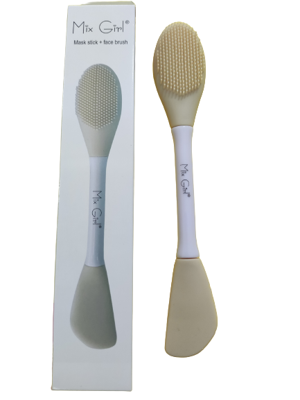 Brocha Duo Aplicador & Exfoliante | Mix Girl