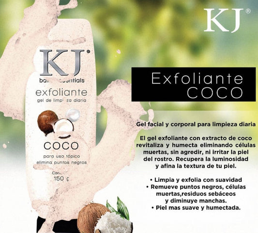 Exfoliante Coco | KJ Bath Essentials