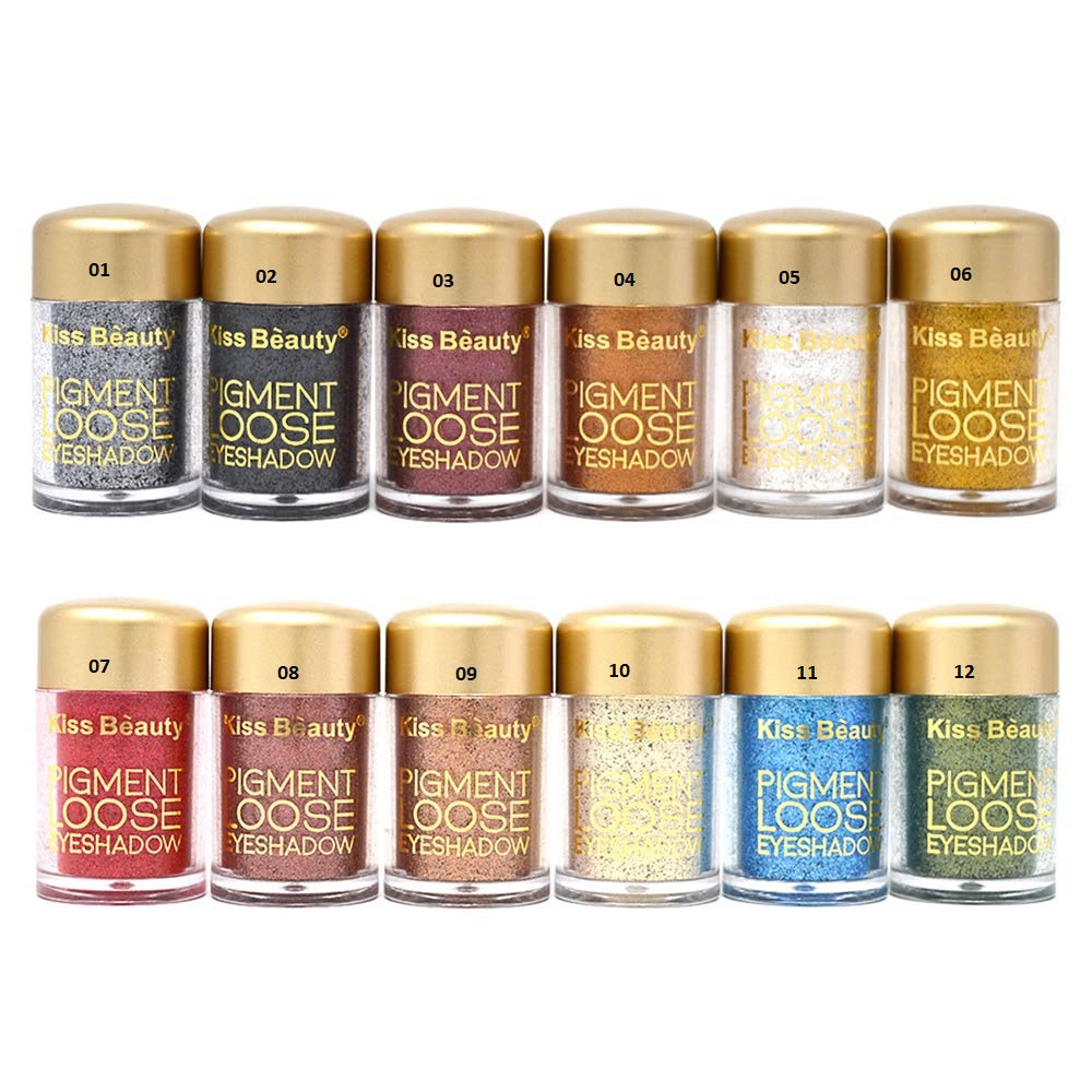 Sombra de ojos en polvo suelto | KISS BEAUTY