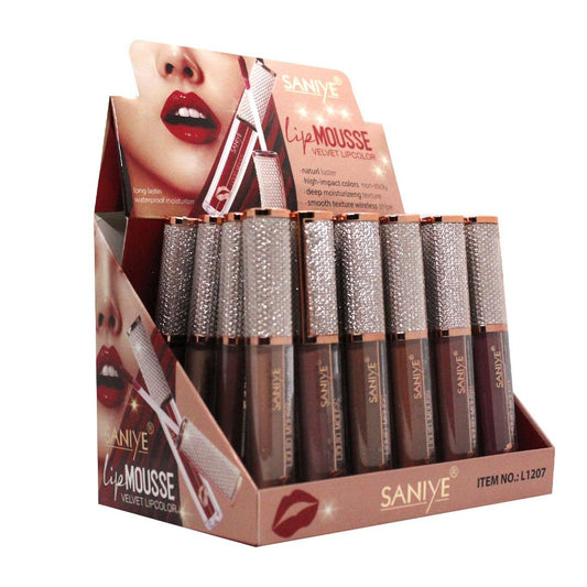 Lip Mouss Velvet LipColor 🖤 | SANIYE