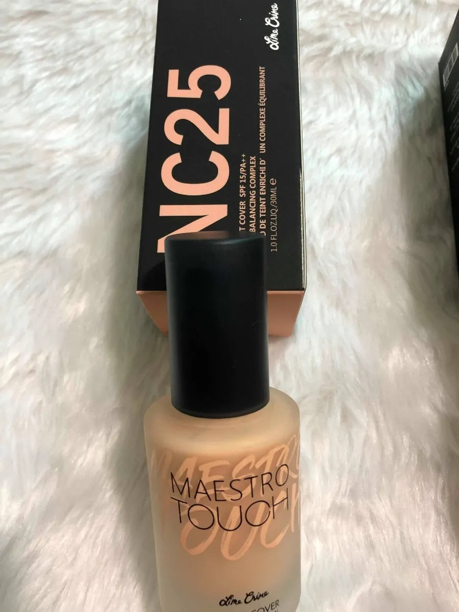Base maquillaje máxima cobertura MAESTRO TOUCH