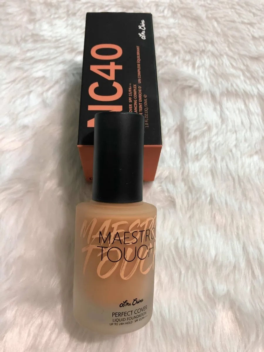 Base maquillaje máxima cobertura MAESTRO TOUCH