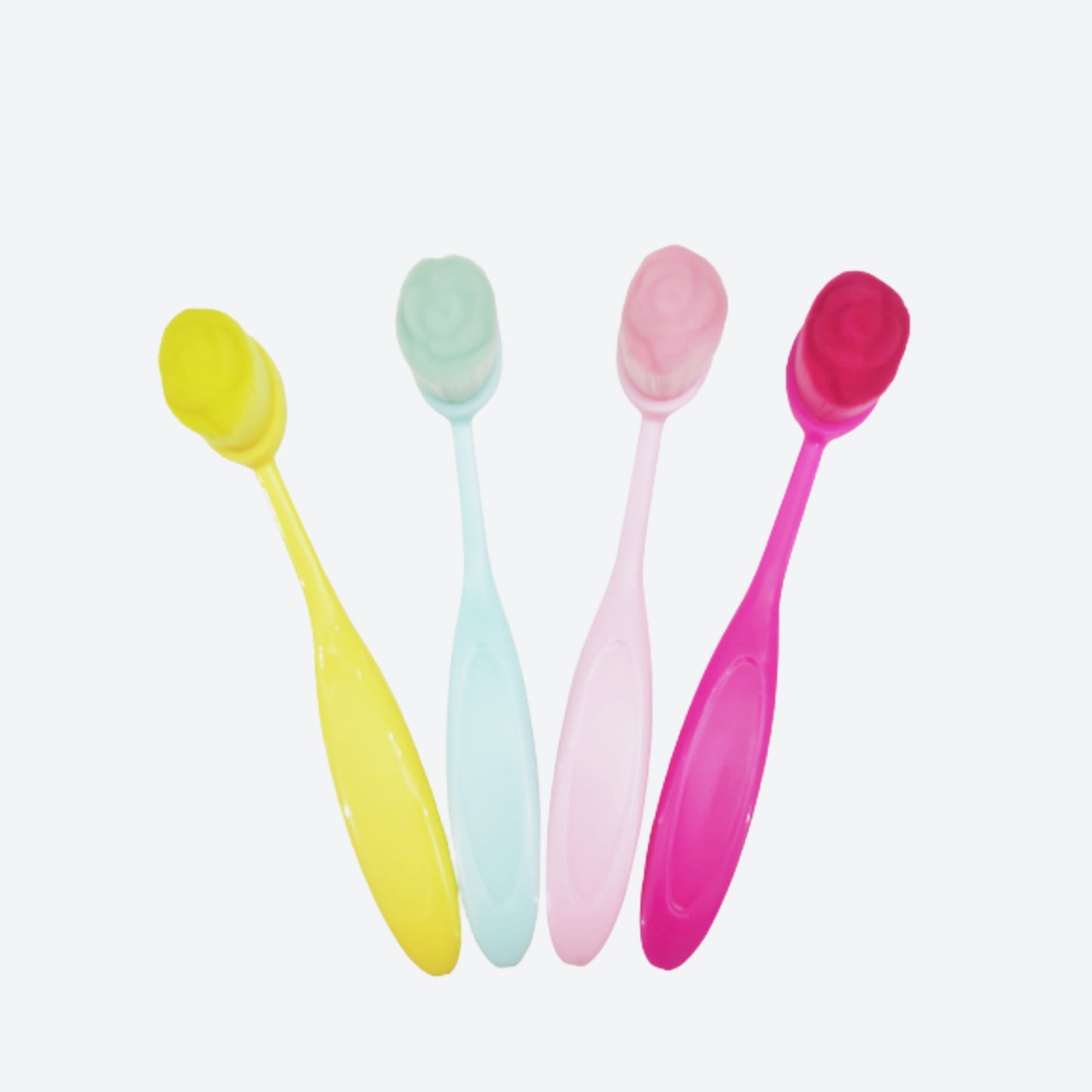 Brocha Oval individual | Forma de rosa.