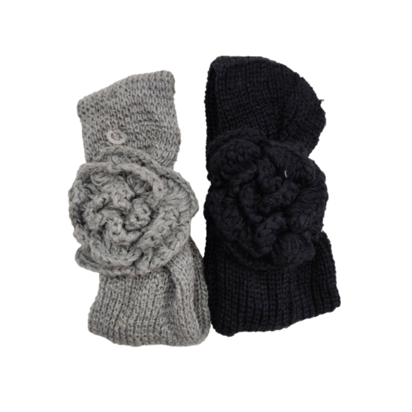 Diadema Tejida flor (Valerina, Turbante Invierno) | Moda Dama