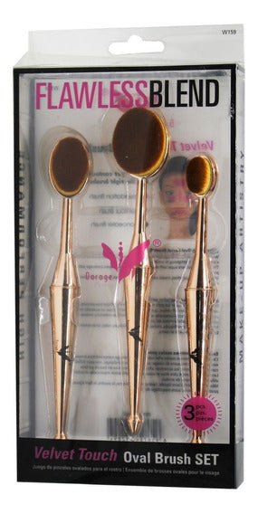 Set De Brochas Ovaladas| DAROGE