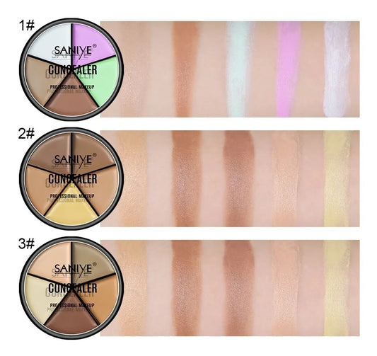 Paleta de correctores en crema 5 en 1 | SANIYE