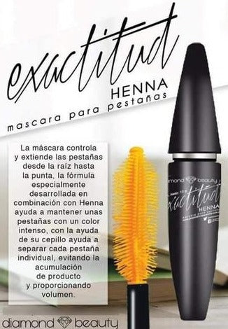 Mascara Pestañas EXACTITUD Henna | Diamond Beauty