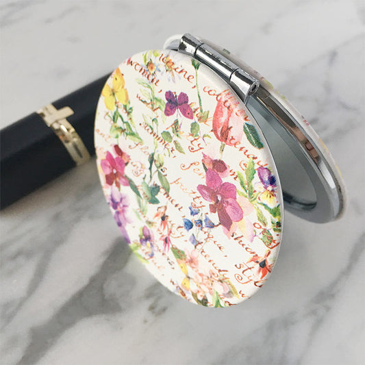 Espejo de bolsillo diseño glam