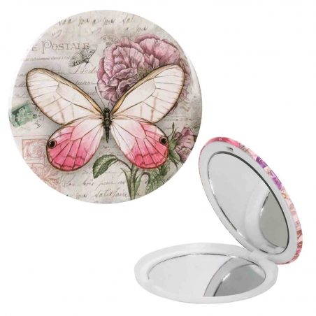 Espejo de bolsillo diseño glam