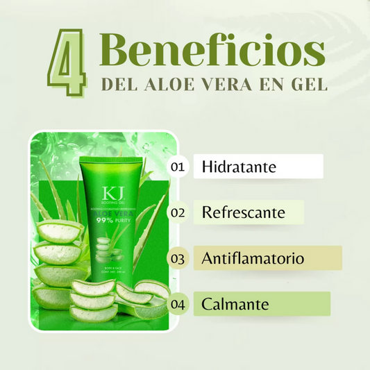 Gel Hidratante Facial Aloe vera
| KJ BEAUTY