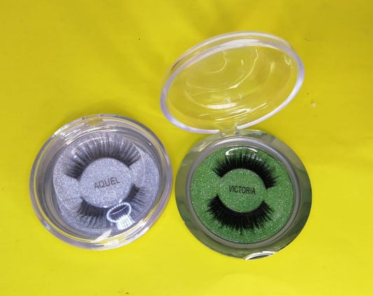 Pestañas con Empaque reutilizable