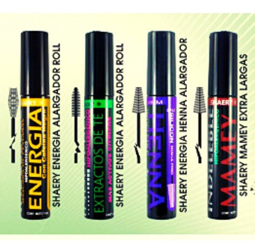 Mascara Pestañas Indeleble Extractos de Té | SHAERY