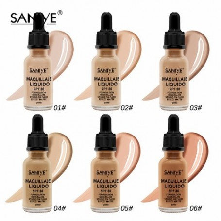 Maquillaje Líquido SPF30 | Saniye