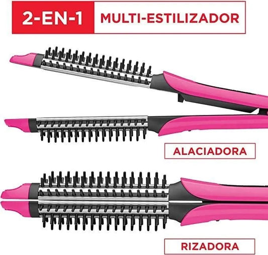 Alaciadora-Estilizador Cabello 2en1 | REVLON