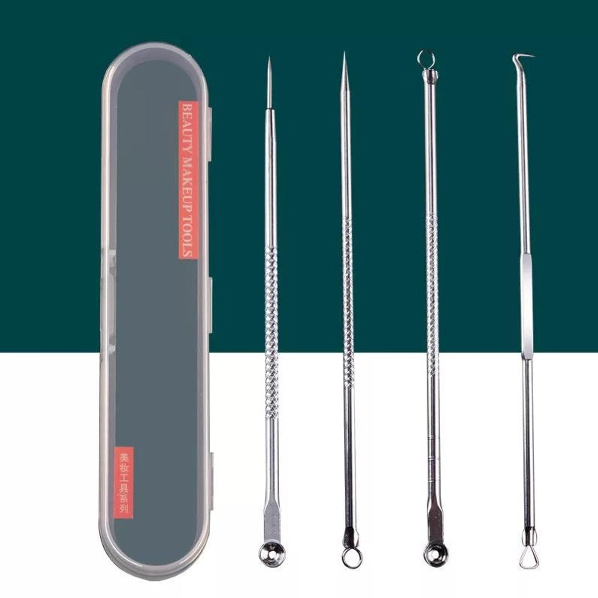 Kit Removedor De Espinillas Anti Acné Puntos Negros (4 Piezas)