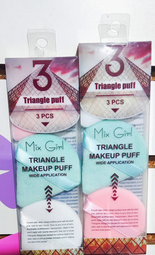 Esponja Triángulo para maquillaje | Mix Girl