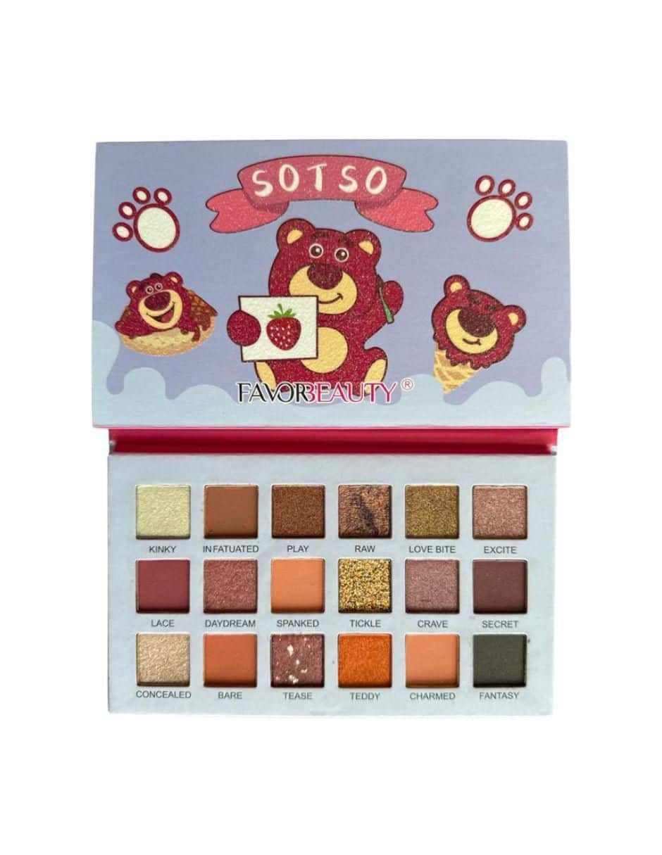 Paletas LOTSO Fresas | FavorBeauty