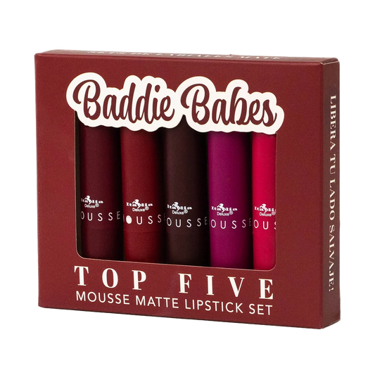 Labial Mousse Matte Top Five (Nadie Babes) | Italia Deluxe