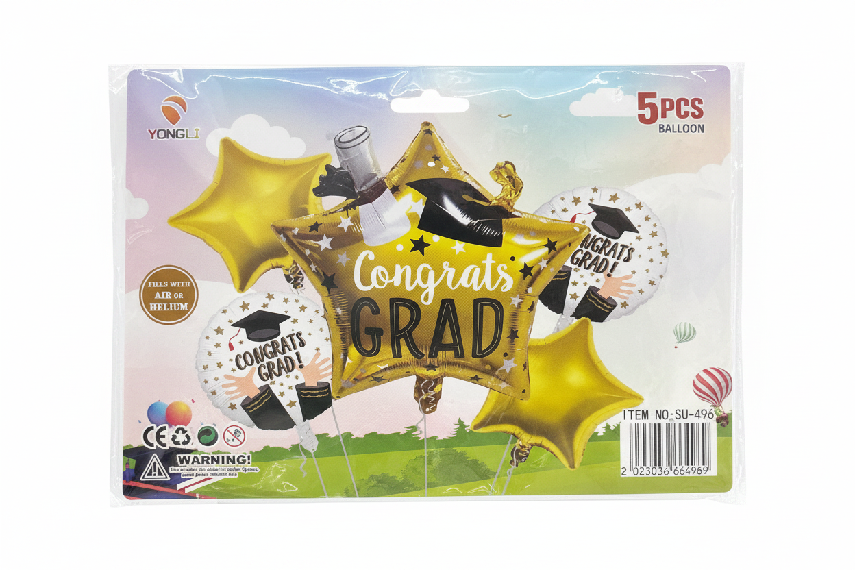 Kit de globos graduación