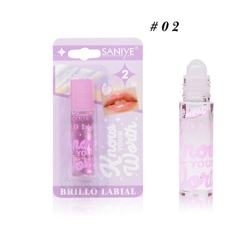 Lipgloss Hidratante Know your Worth | SANIYE