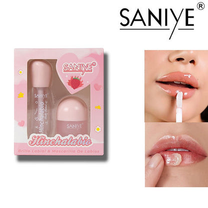 Mascarilla Labios + Gloss hinchalabios | SANIYE