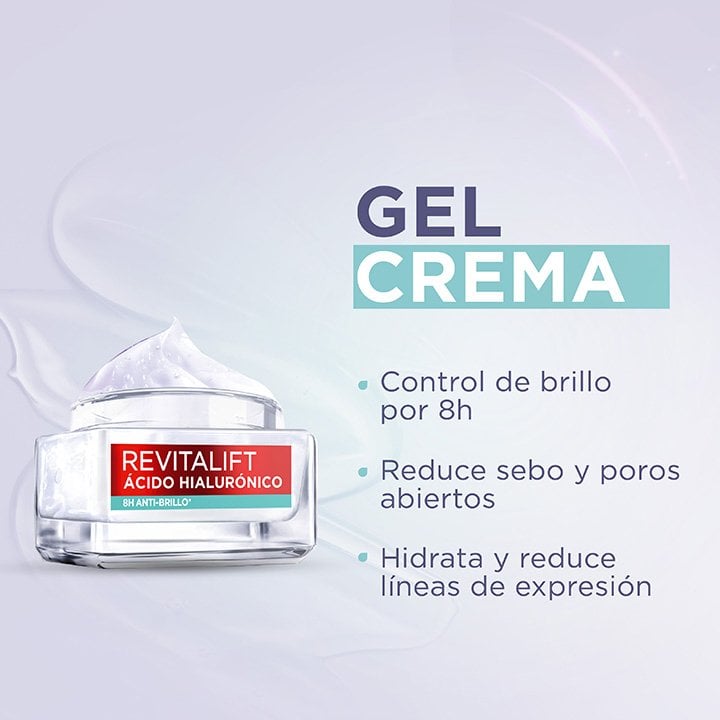 Revitalift
Ácido Hialurónico Gel-Crema | L'ORÉAL