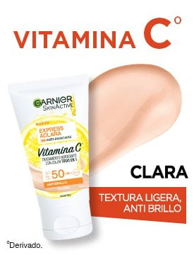 Tratamiento Hidratante con color con Vitamina C | GARNIER