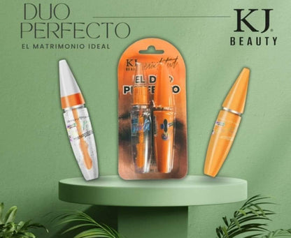 Duo máscara de pestañas y sérum alargador