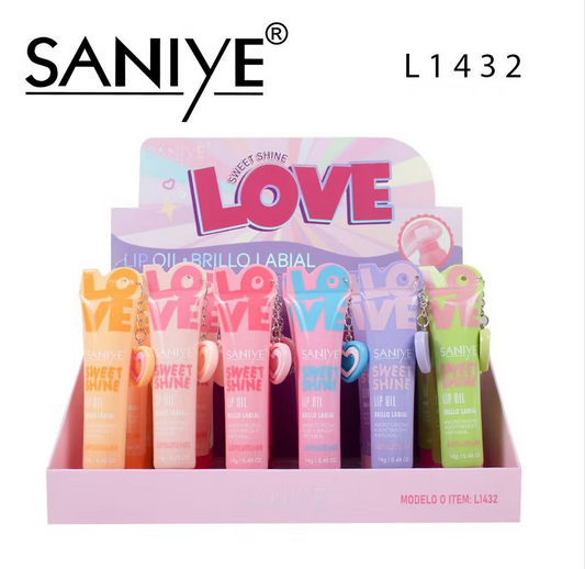 Lipgloss Hidratante LOVE | SANIYE
