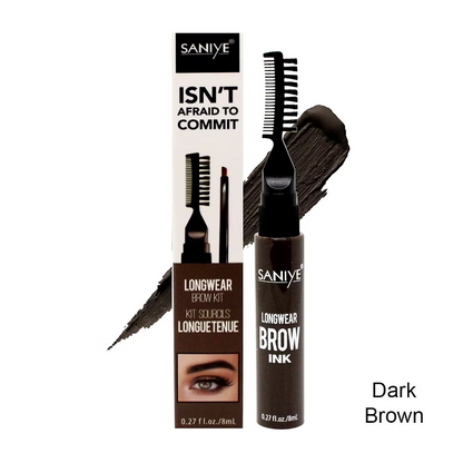 Tinta para cejas indeleble  | SANIYE