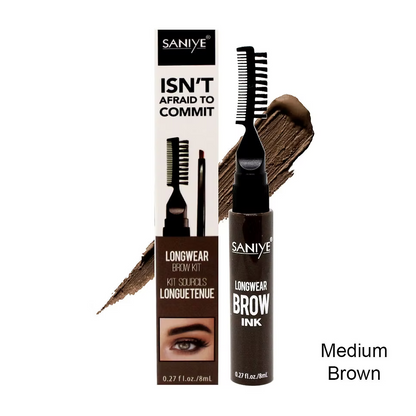 Tinta para cejas indeleble  | SANIYE