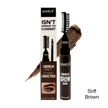 Tinta para cejas indeleble  | SANIYE