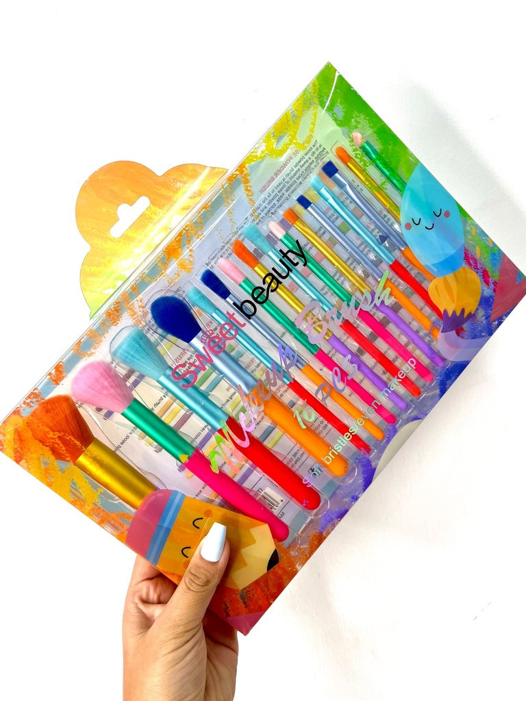 Kit Brochas Colors (16pz) | Sweetbeauty