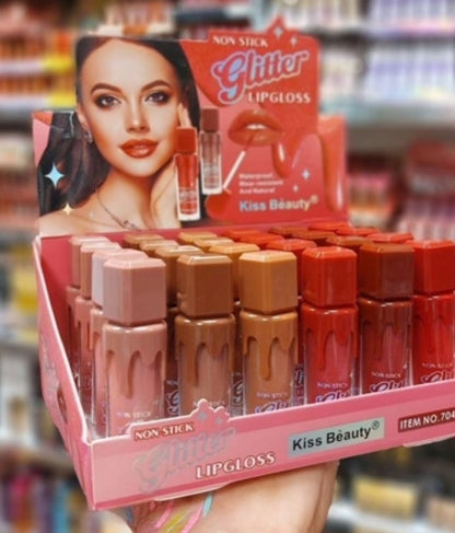 LipGloss Glitter  | Kiss Beauty