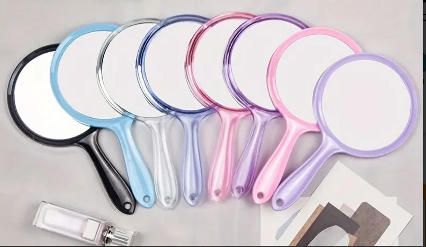 Espejo Doble Redondo de Mano | FY Cosmetics