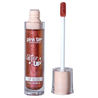 Lip Gloss Glitter Up | Pink Up