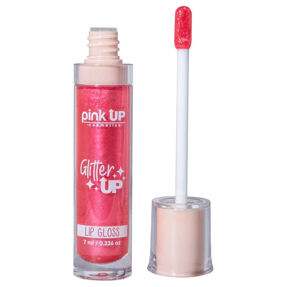 Lip Gloss Glitter Up | Pink Up