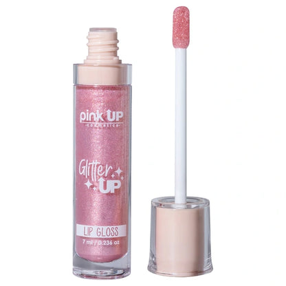 Lip Gloss Glitter Up | Pink Up