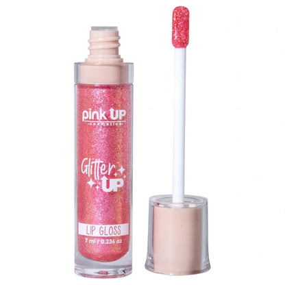 Lip Gloss Glitter Up | Pink Up