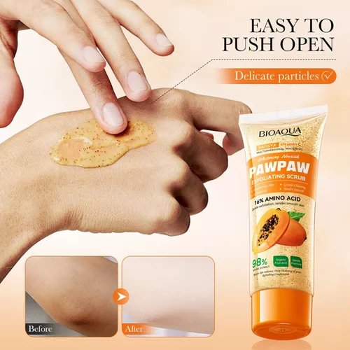 Gel Exfoliante de Papaya + Vitamina C | BioAqua