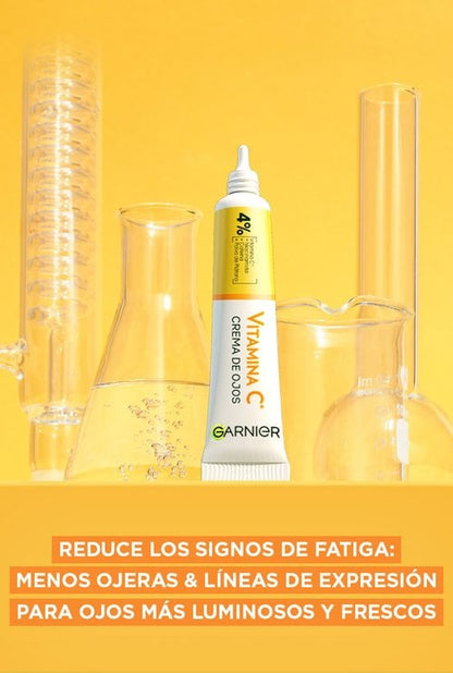 Crema Ojos Express Aclara Vitamina C | GARNIER