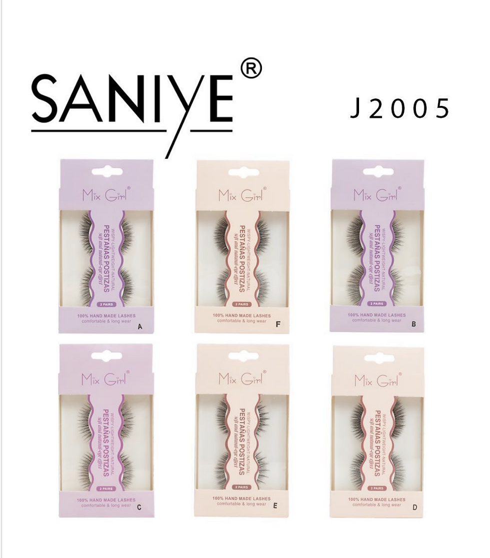Pestañas J2005  | Mix Girl