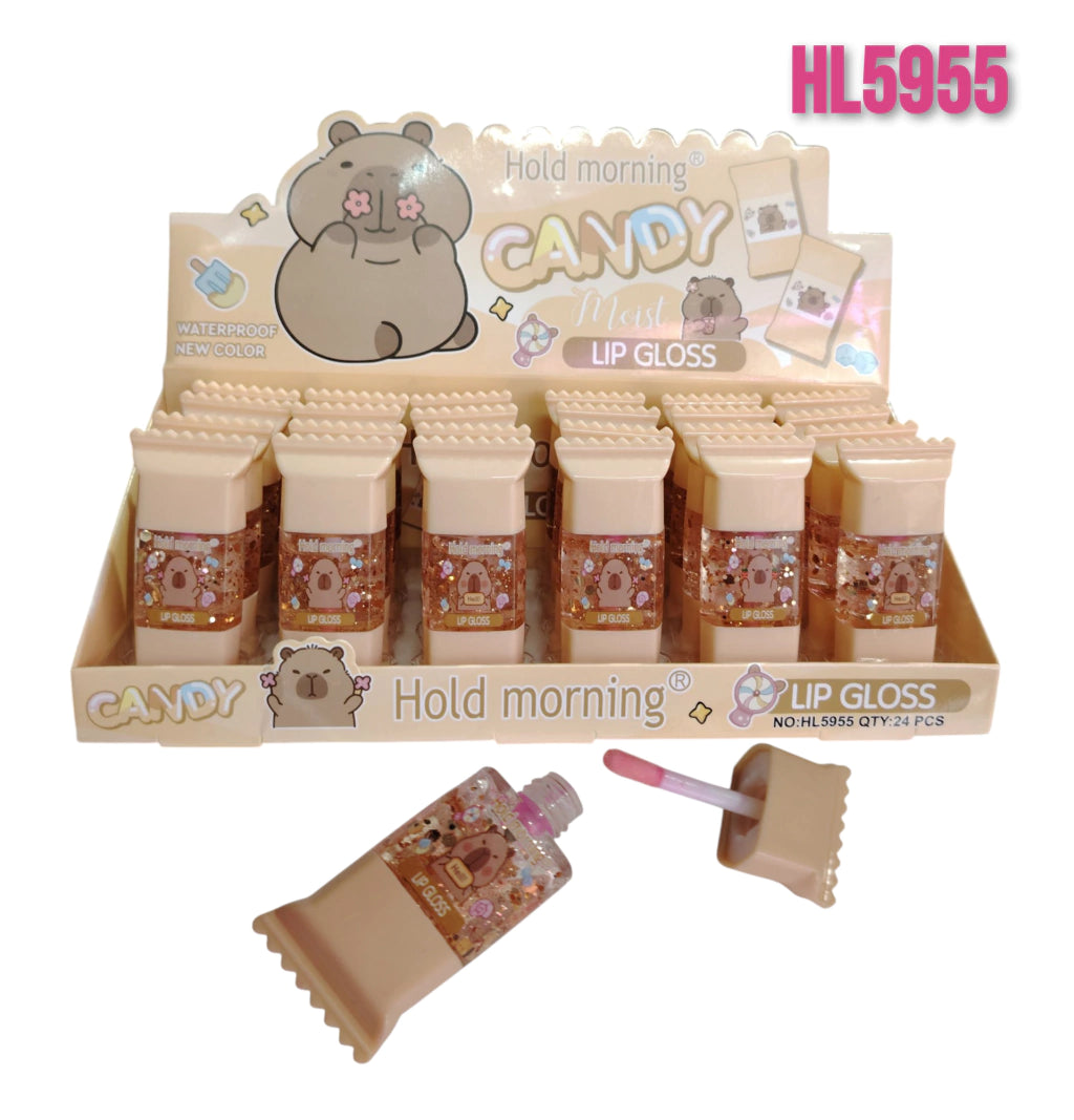 Lip Gloss Candy Capibara | Hold Morning