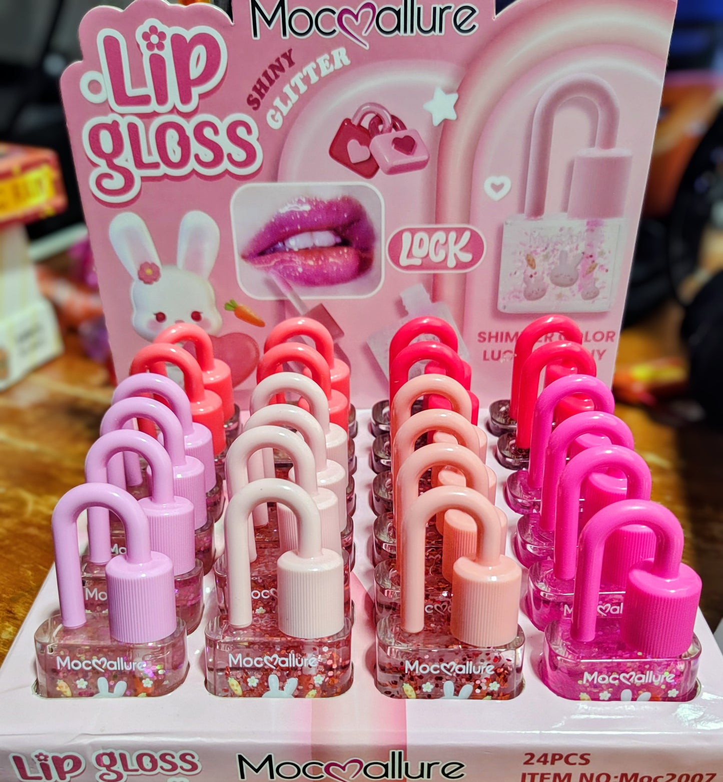 Lips Gloss Lock Candadito | Moc♥allure