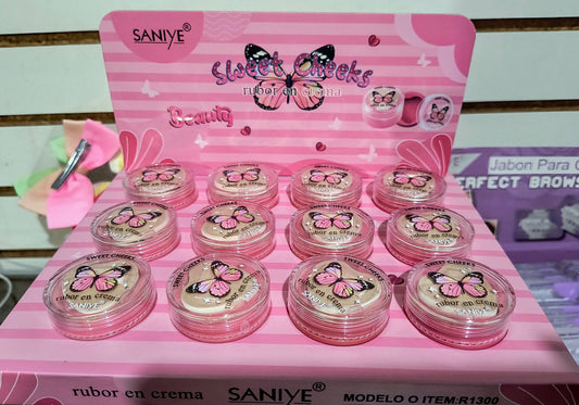 Rubor en Crema Beauty Butterfly  | SANIYE